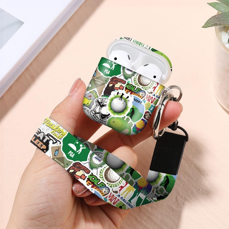 Funda protectora de silicona para AirPods 2, diseño de estrella deportiva, funda protectora de silicona para juegos de pelota, portátil y a prueba