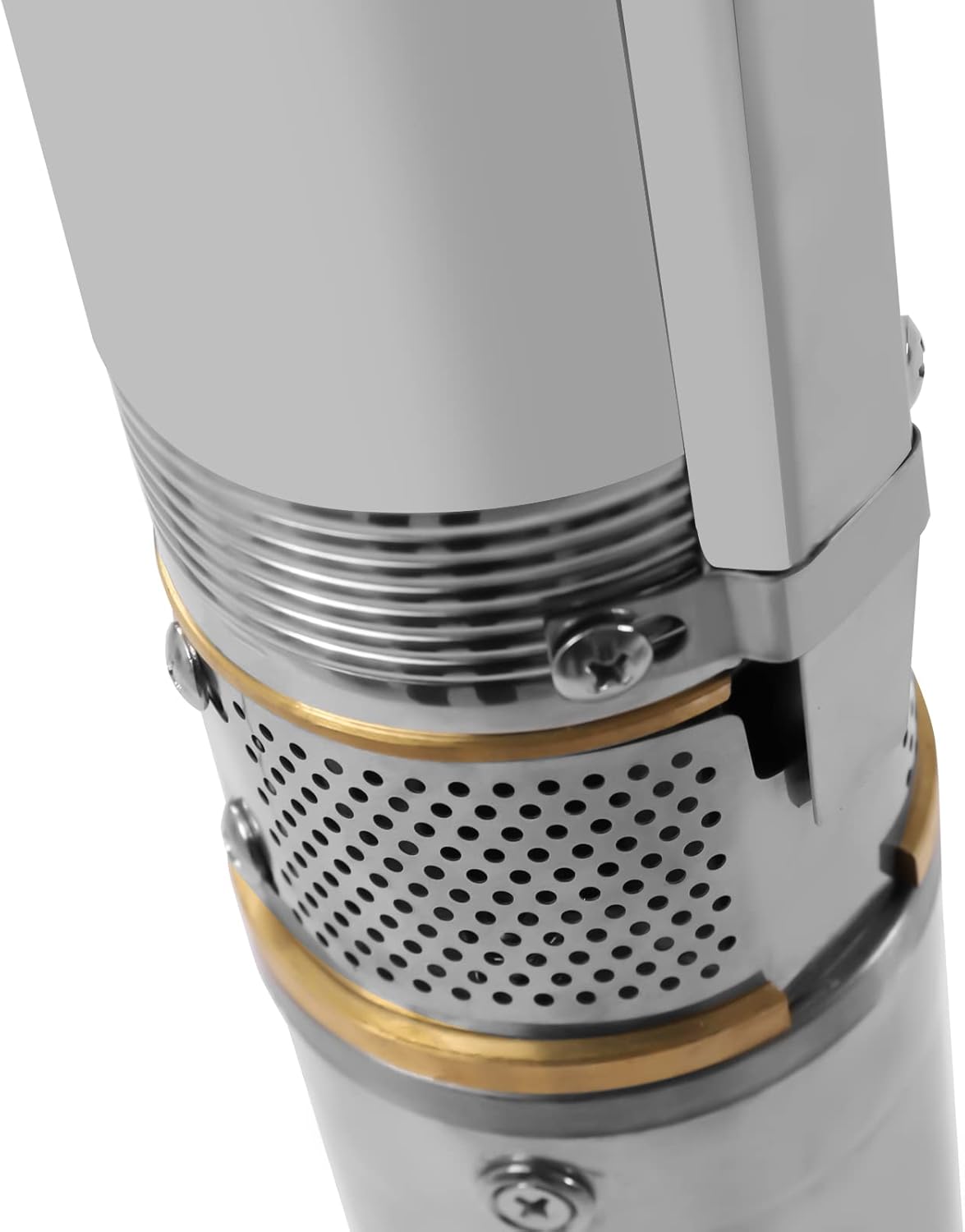 Bombas sumergibles con caja de control, tubo OD de 3 “110V60HZ 0.75KW 1HP Bomba de pozo sumergible de acero inoxidable 1 “Salida Bomba de orificio