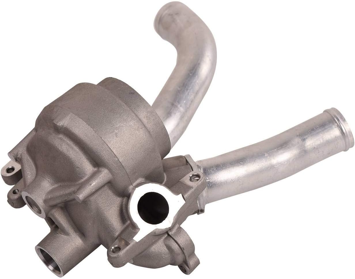 Bapmic 94810608002 Carcasa del termostato del refrigerante del motor compatible con Porsche Panamera Cayenne
