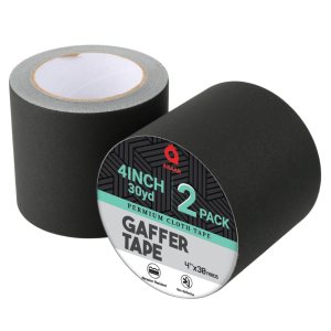Gaffers Tape – Tela resistente para gestión de cables, marcado de suelo y más, superficie mate sin residuos, ideal para sesiones de fotos y Gaffers Tape – Tela resistente para gestión de cables, marcado de suelo y más, superficie mate sin residuos, ideal para sesiones de fotos y