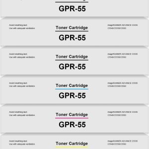 VAMTAY Cartucho de tóner remanufacturado GPR-55 GPR55 de repuesto para Canon GPR-55 GPR55 para impresora imageRUNNER ADVANCE VAMTAY Cartucho de tóner remanufacturado GPR-55 GPR55 de repuesto para Canon GPR-55 GPR55 para impresora imageRUNNER ADVANCE