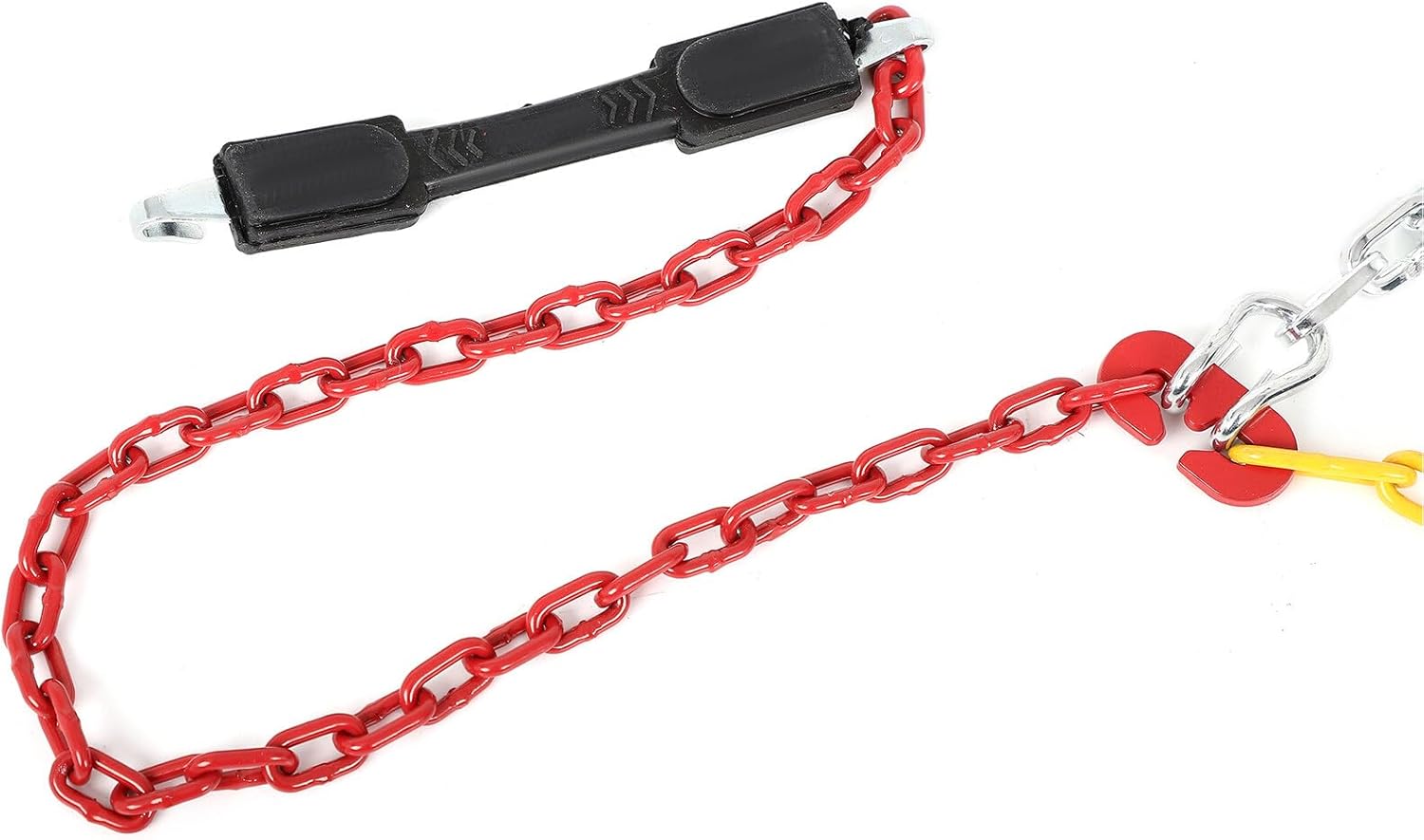 SCITOO Cadenas de nieve KN100 de instalación rápida y fácil, cadena de tracción de neumáticos para automóviles, camionetas, SUV, cadenas universales