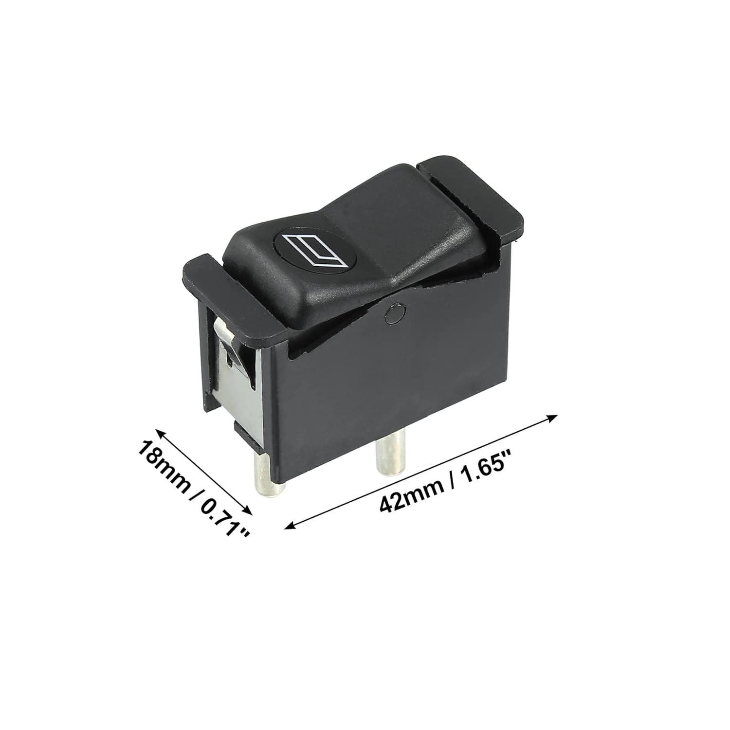 X AUTOHAUX Interruptor de elevalunas eléctrico delantero lado del conductor Interruptor de control maestro 000 820 3510 reemplazo para Mercedes-Benz
