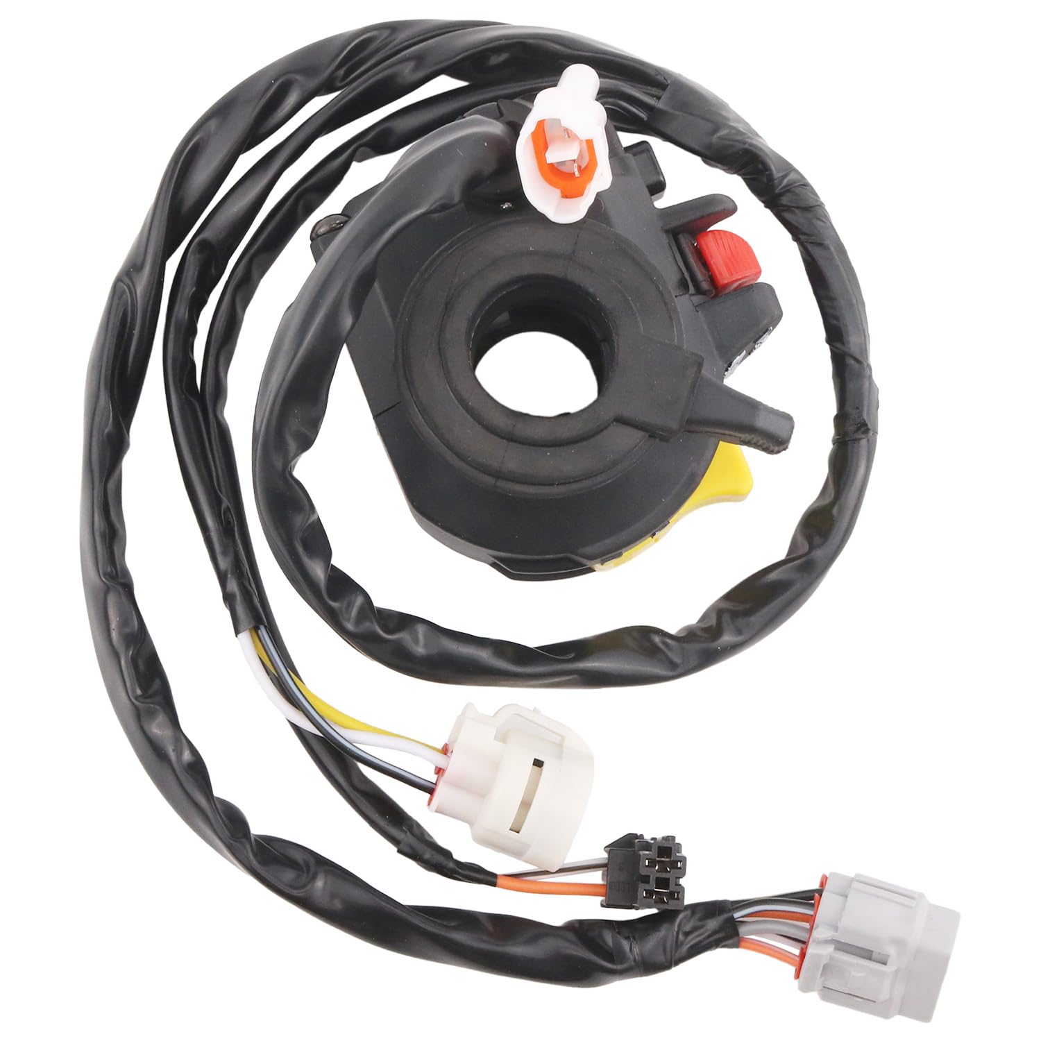 Interruptor de parada de arranque del manillar 37400-07G90 compatible con Suzuki Quadsport Z400 LTZ400 2003-2004 botón de encendido y apagado del