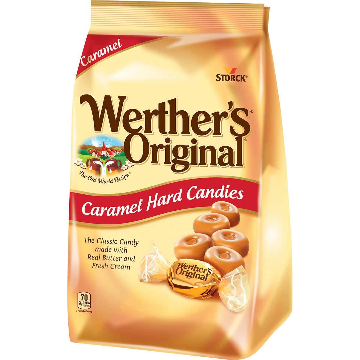 Paquete a granel de dulces (Werther’s Original, 34 oz)