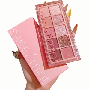 Paleta de sombras de ojos de 10 colores mate, brillo, alta pigmentación para maquillaje de ojos coreano de aspecto natural, paleta de sombra de ojos Paleta de sombras de ojos de 10 colores mate, brillo, alta pigmentación para maquillaje de ojos coreano de aspecto natural, paleta de sombra de ojos