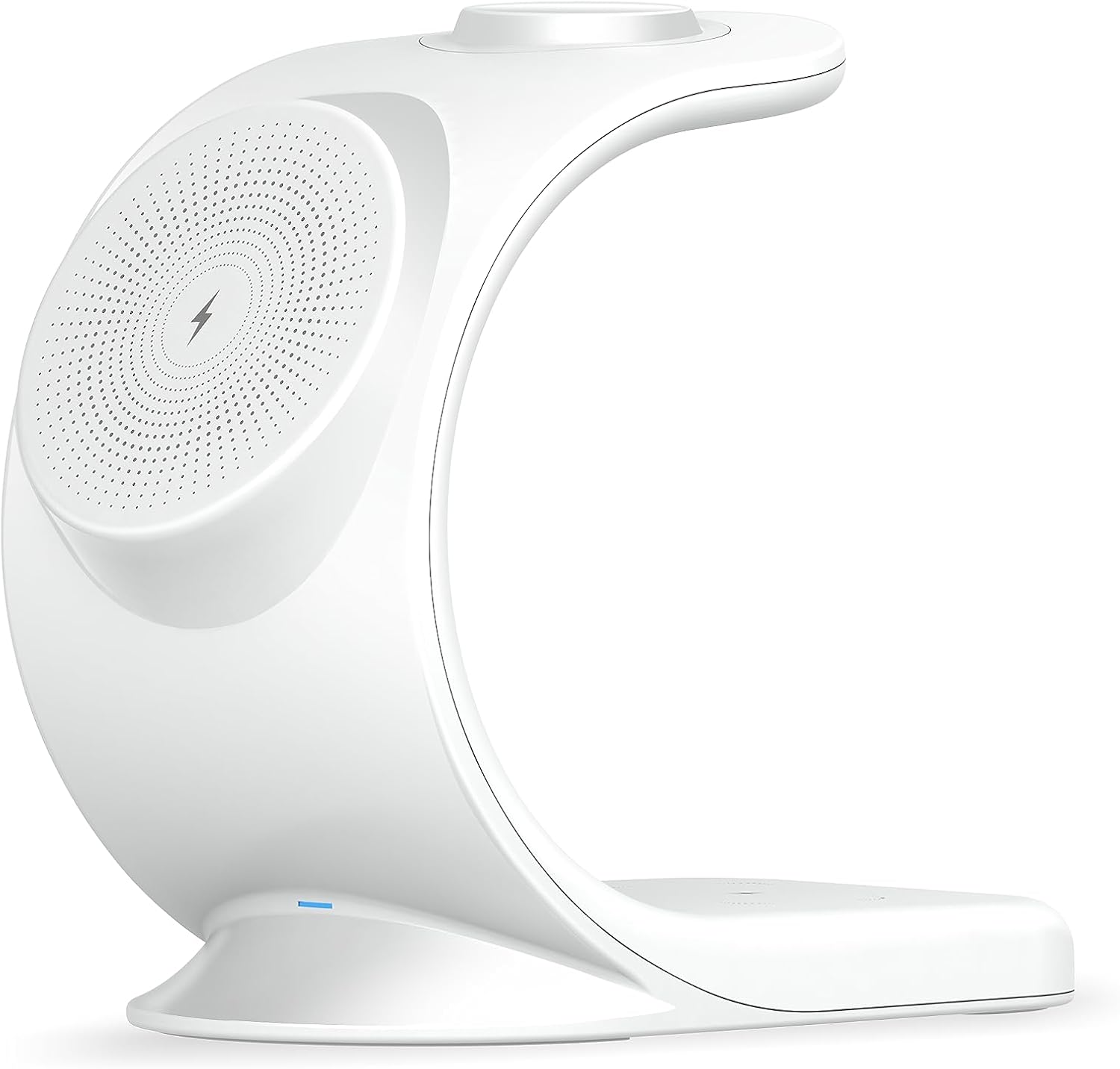 MMOBIEL Estación de carga inalámbrica compatible con iPhone, Apple Watch y AirPods, soporte de cargador inalámbrico 3 en 1 de 15 W, base de carga