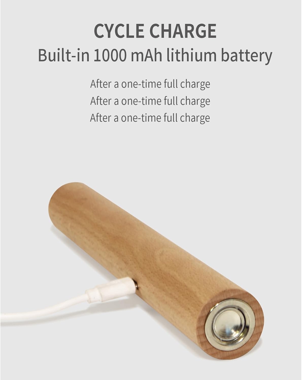 Lámpara de pared LED giratoria de 360, apliques de pared magnéticos recargables por USB, funciona con pilas, luz nocturna LED para el hogar (madera