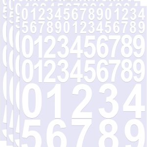 260 unidades de números de buzón adhesivos para números de buzón para exteriores, vinilo reflectante, números de dirección impermeables para 260 unidades de números de buzón adhesivos para números de buzón para exteriores, vinilo reflectante, números de dirección impermeables para