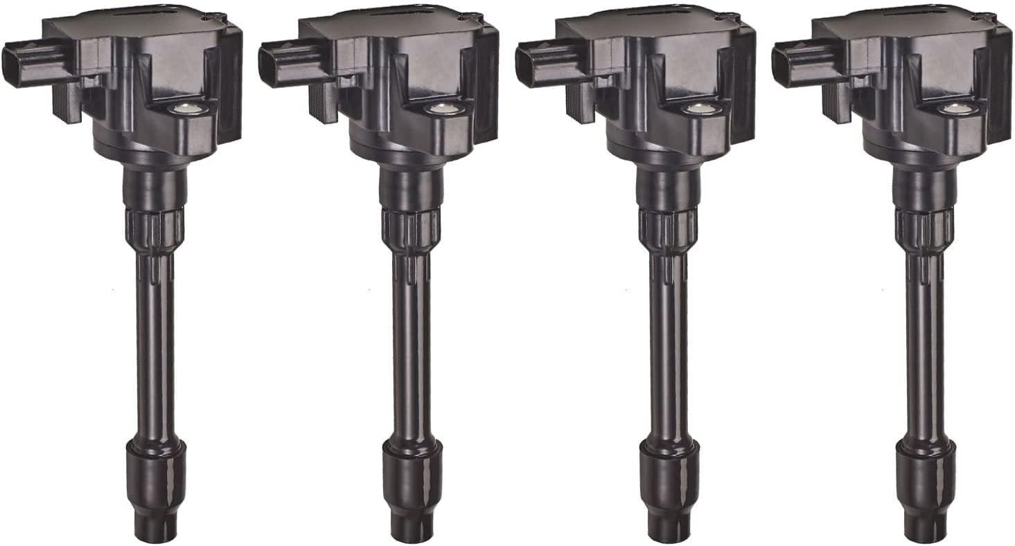 ENA Juego de 4 bobinas de encendido compatibles con Honda Fit 2016-2020 1.5L Civic 2015-2020 2.0L