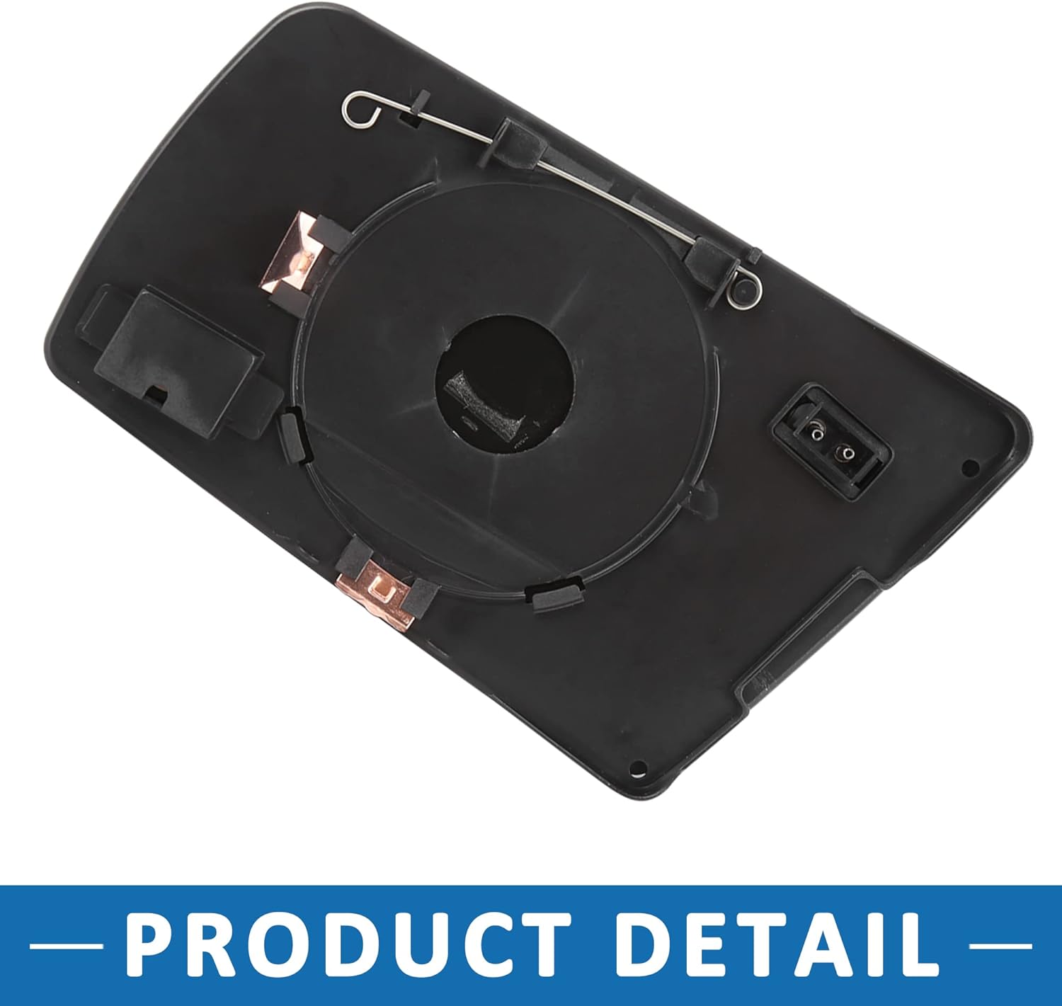 Espejo de vidrio calentado lado del pasajero lado derecho con placa de respaldo para Mercedes-Benz E320 2000-2002