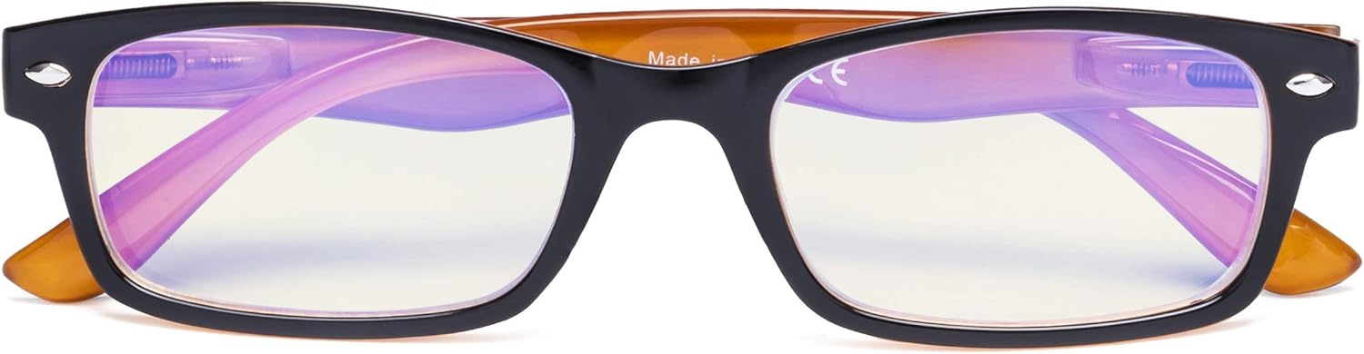 CessBlu – Lentes con filtro de luz azul que reducen la vista cansada al leer, anti rayos azules, protección UV, lentes de lectura para computadora