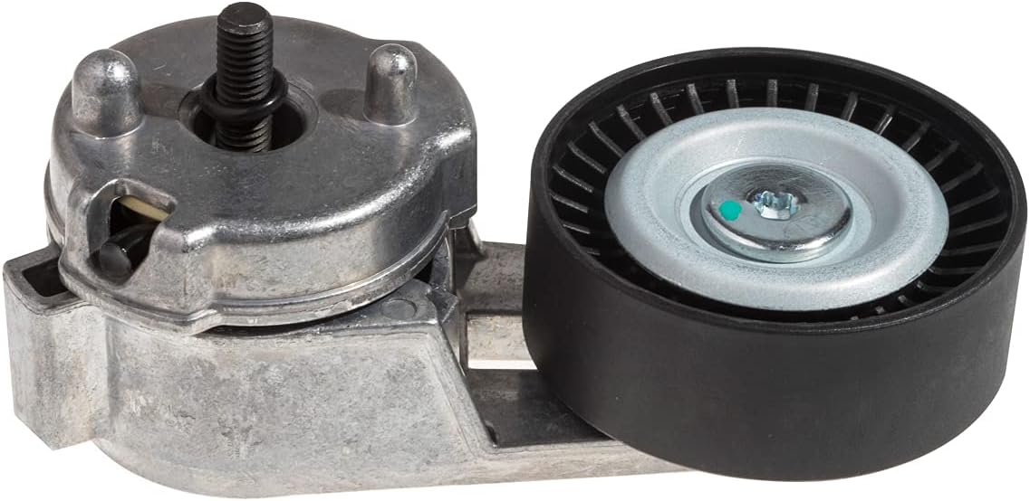 AUQDD 38163 Tensor automático de correa y conjunto de polea (para 4.0L L6) apto para Jeep Grand Cherokee 1999 00 01 02 03 2004 2000-2006 Wrangler TJ