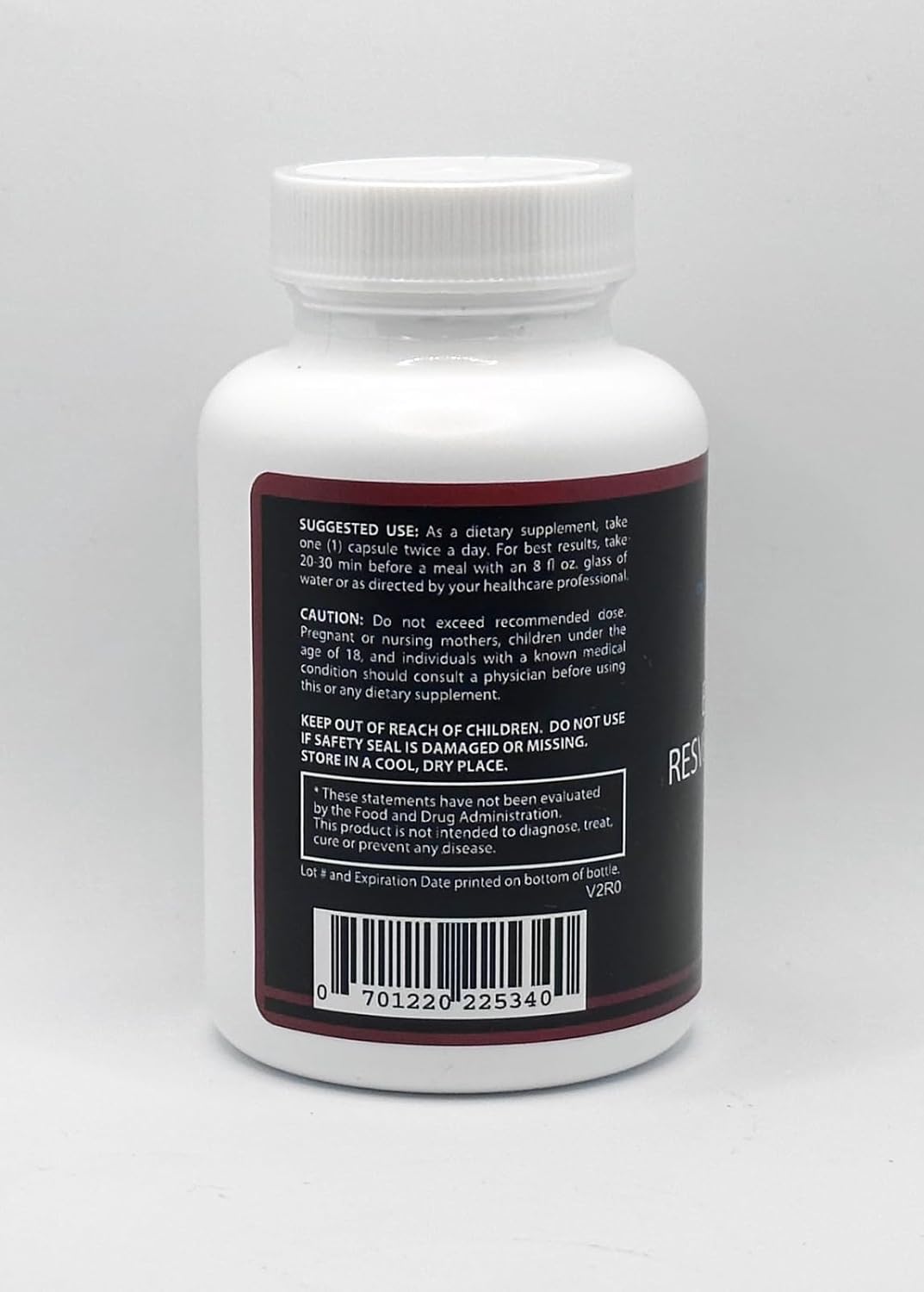Elite Resveratrol 600 Complejo Estandarizado Trans-Resveratrol