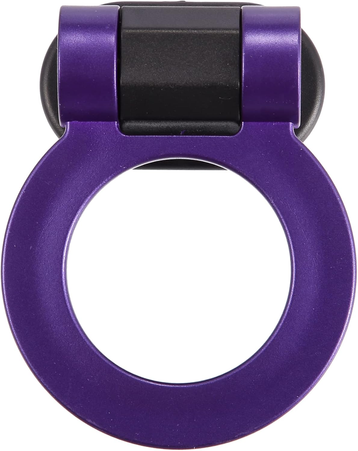 X AUTOHAUX Pegatina universal de remolque en forma de O púrpura para coche, decoración de parachoques