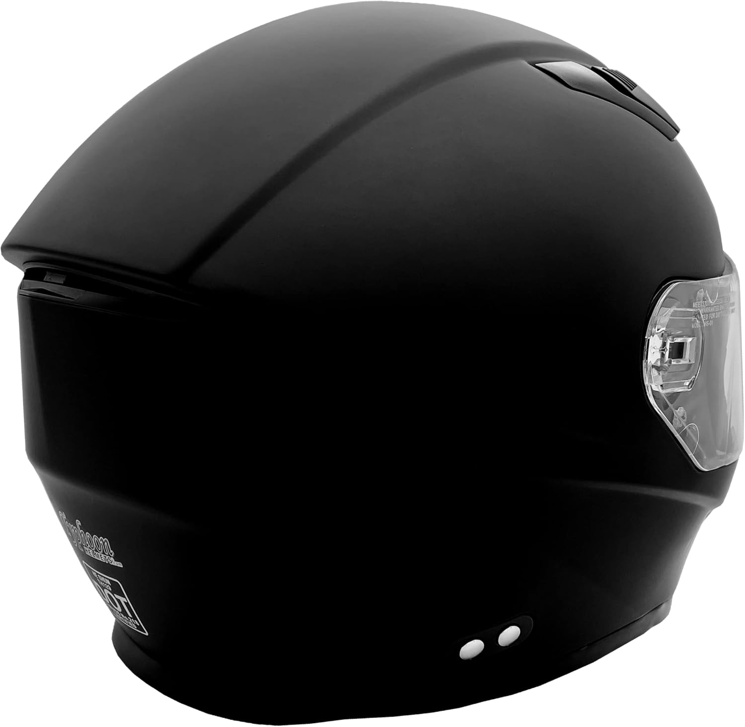 Typhoon – Casco de motocicleta de cara completa para adulto, 3XL y 4XL, certificado DOT