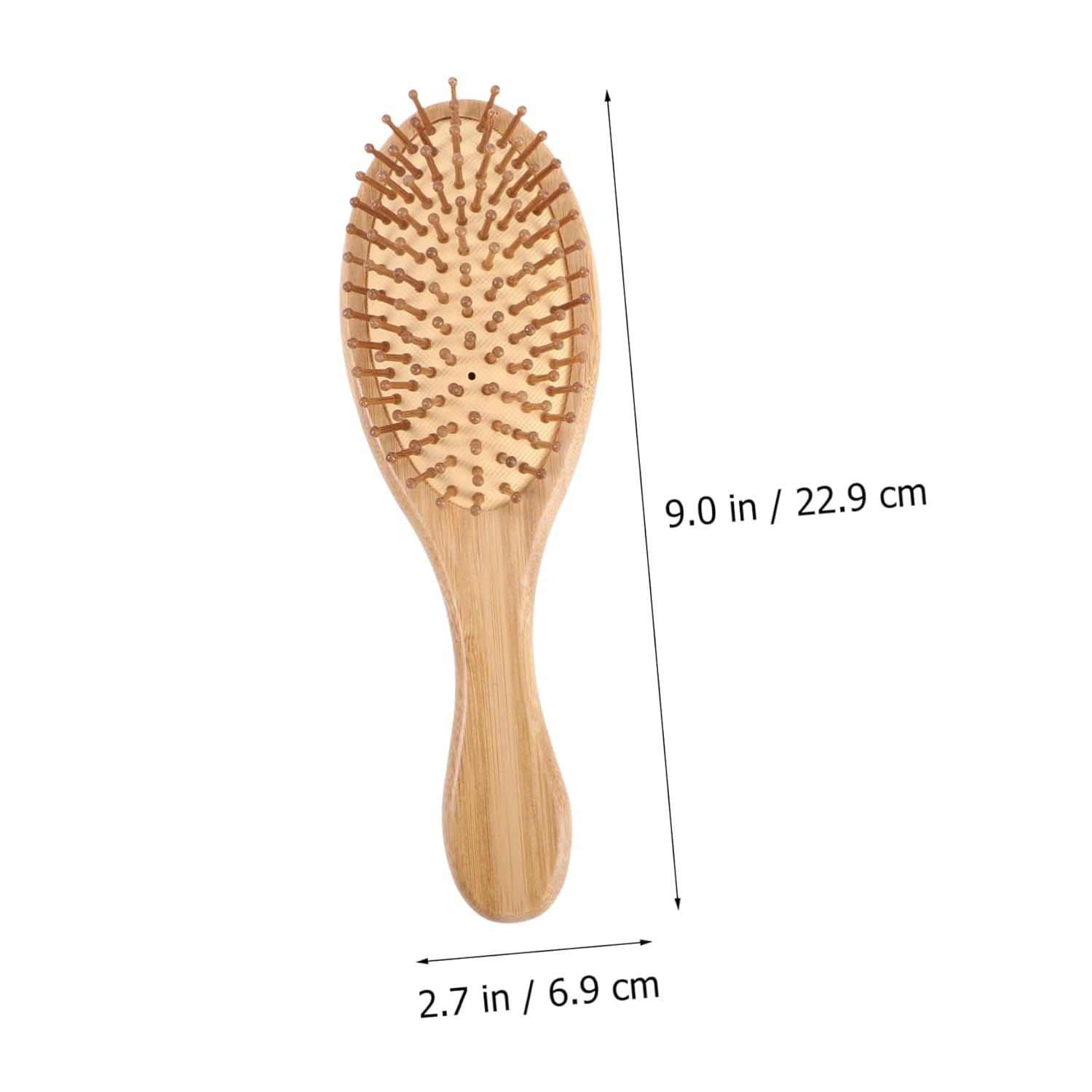Peine de bambú para el cabello, 3 piezas, peines de barba, cepillo de cerdas de madera, peine de bambú natural, cepillo masajeador para cuero