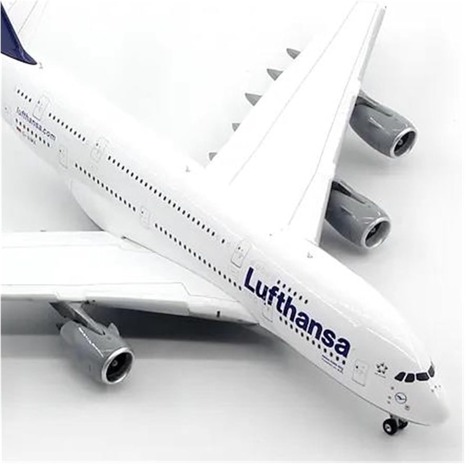 Scale Airplane Model 1400 for Lufthansa Airbus A380 Airplane Model Alloy Aircraft Model Die Cast Airplane Model Exquisite Collection Gift