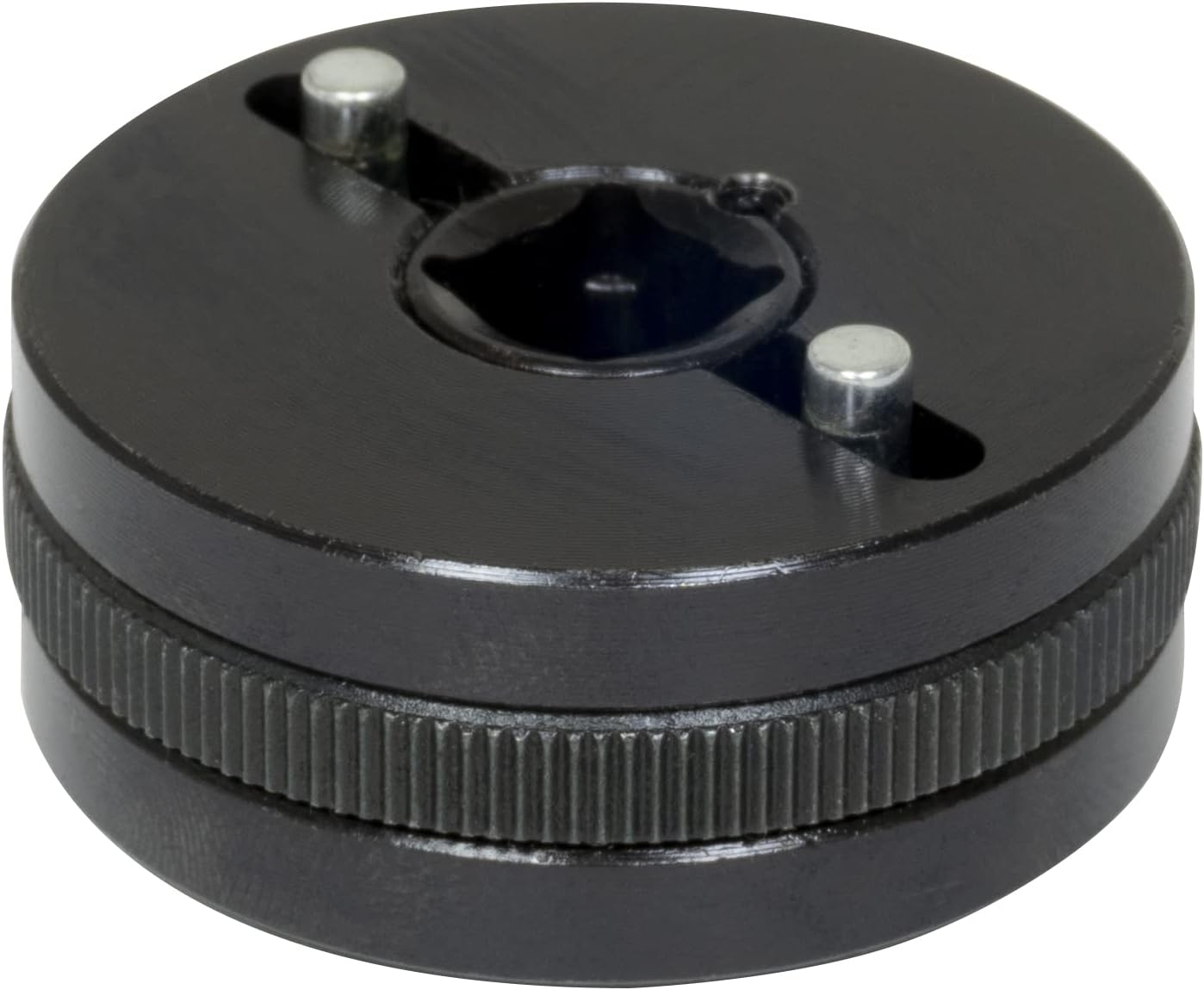 Lisle 25200 Pistón de freno, herramienta de retroceso de viento, 2 y 3 pines, negro