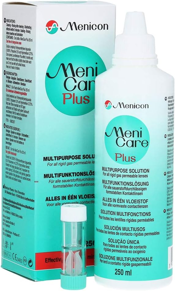 Meni Care Plus Producto para el cuidado de lentes de contacto 8.5 fl oz