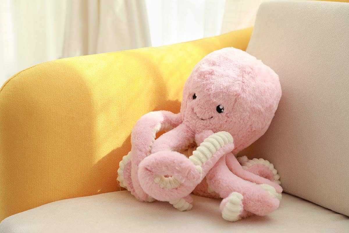 Lindos animales de peluche de pulpo, pulpo, juguetes de peluche, juguetes de peluche de pulpo, juguetes de peluche de mar, juguetes de peluche para