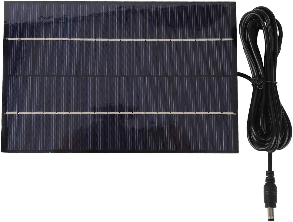 Solar Panel, 4.2W 18V Portable Efficient Polycrystalline Silicon Solar Cell Panel for DIY Power Charger, Energy Saving