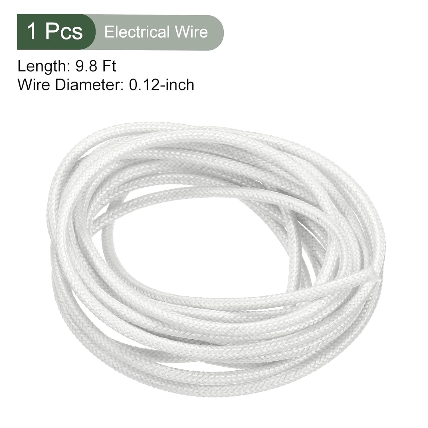 YOKIVE Cable electrónico, cable de silicona aislado de 17 AWG, para conectar dispositivos eléctricos, ideal para metalurgia, industria química,