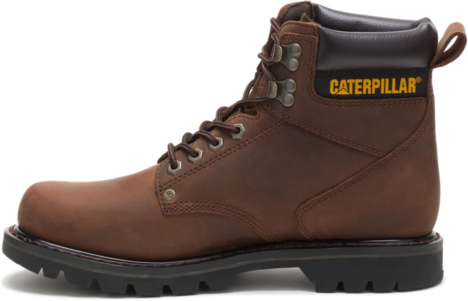 CAT Botas de trabajo Second Shift con punta suave para hombre