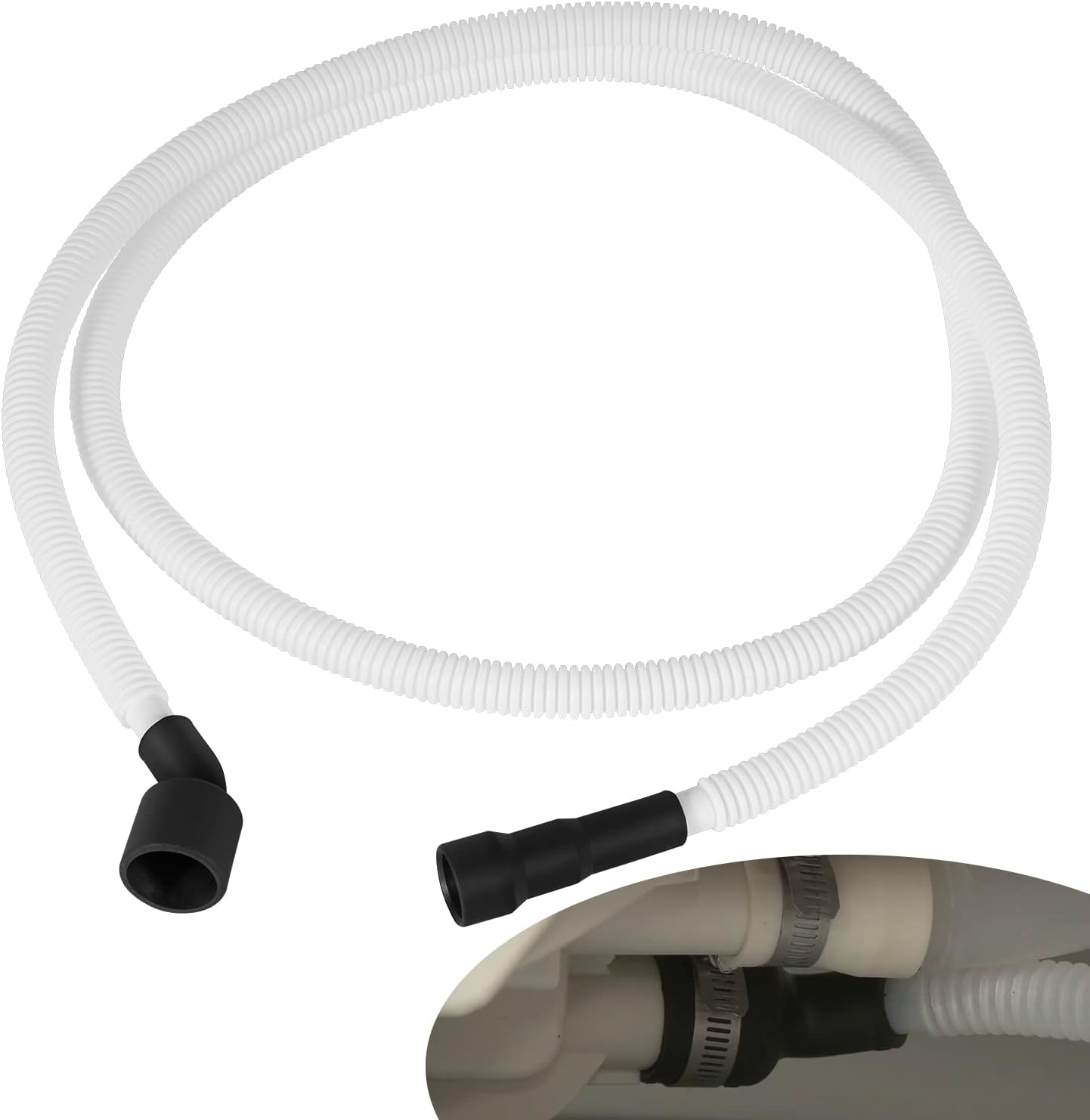 Manguera de drenaje 807117001, compatible con algunos lavavajillas Frigidaire y Electrolux