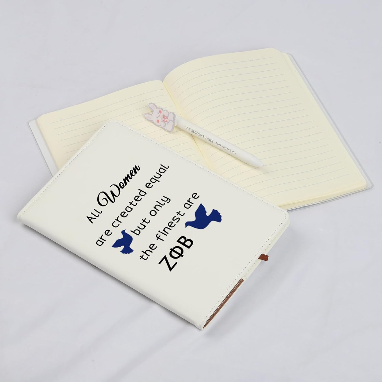 G2TUP Sorority – Cuaderno más fino de hermandad con forro en blanco, regalo de hermandad para mujeres más finas (cuaderno de mujeres creado igual)