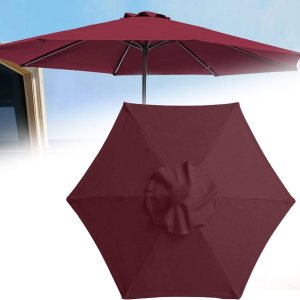 Toldo de repuesto para sombrilla de patio, 6.5 pies9 pies10 pies, toldo de repuesto para sombrilla para mercado, 6 varillas  8 varillas de repuesto Toldo de repuesto para sombrilla de patio, 6.5 pies9 pies10 pies, toldo de repuesto para sombrilla para mercado, 6 varillas  8 varillas de repuesto