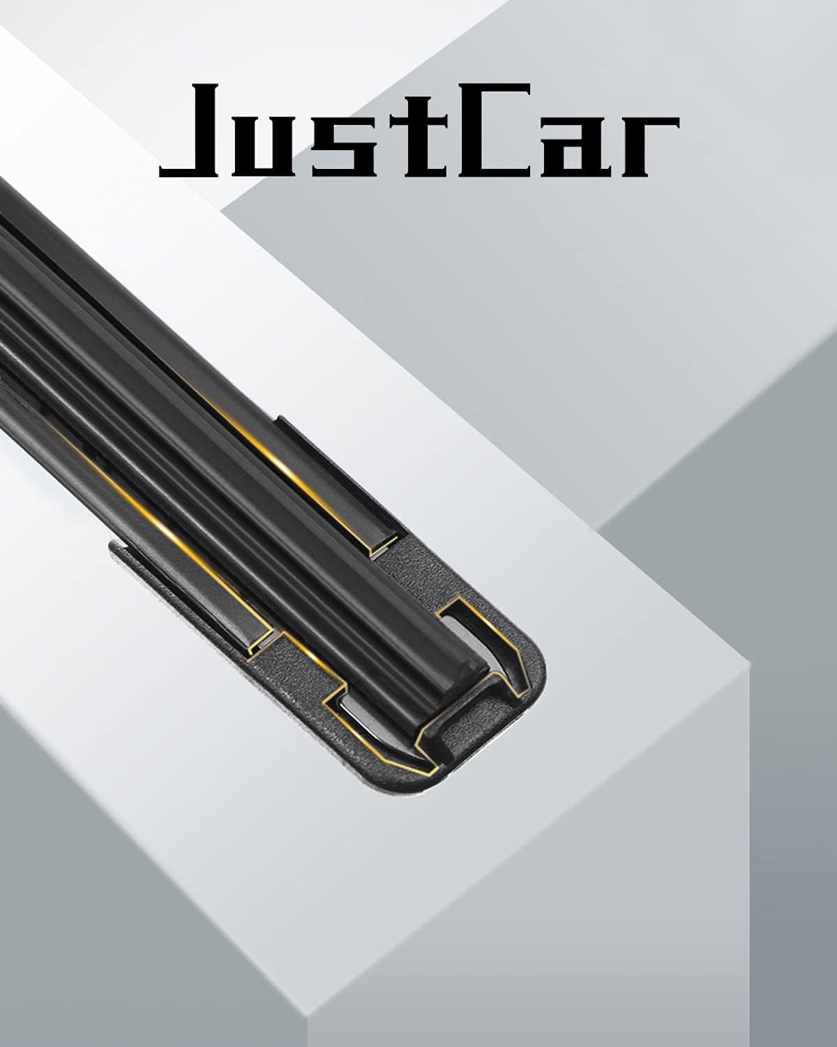 Juego de 2 limpiaparabrisas prémium de 26 + 17 pulgadas, calidad de fabricante original del equipo, duradero, estable y silencioso