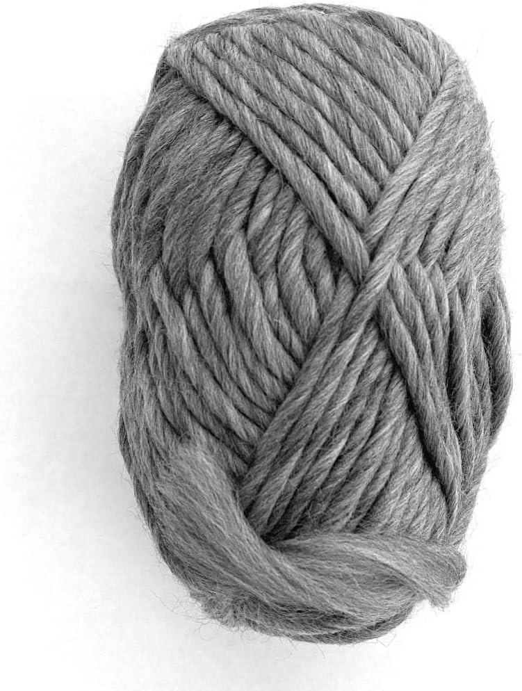 Hilo merino súper voluminoso de alta calidad  3.53 onzas de hilo de lana 100% de peso grueso, hilo de lana grueso para tejer, ganchillo, manta de