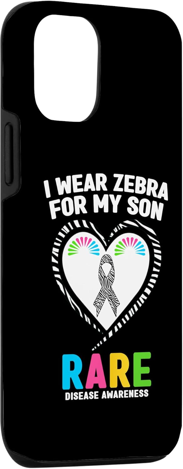 Camiseta para iPhone 13 Día de las Enfermedades Raras 2024 – Funda I Wear Zebra for My Son