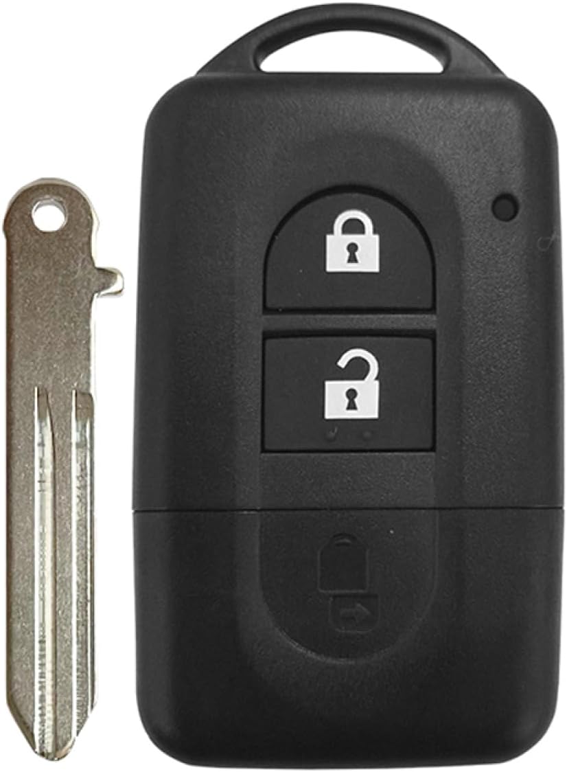 Fundas para llavero de coche para Nissan Juke Navara Micra Xtrail Qashqai, carcasa de llave de coche remoto inteligente