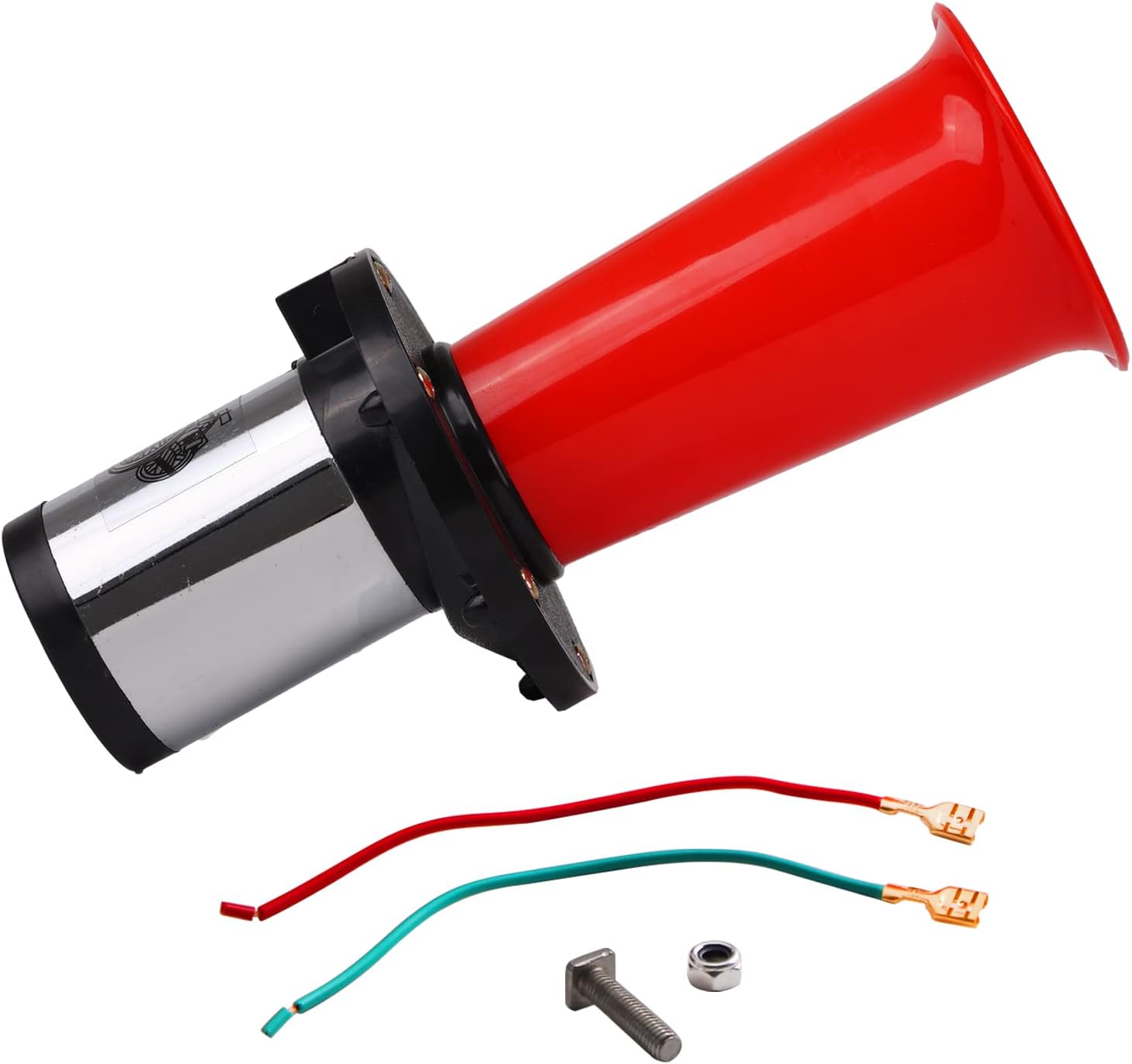 FARBIN Bocina de coche clásica Ooga cuerno de aire antiguo cuerno de Ahooga estilo antiguo 12v cuerno de coche viejo sonido de coche (cuerno de tono