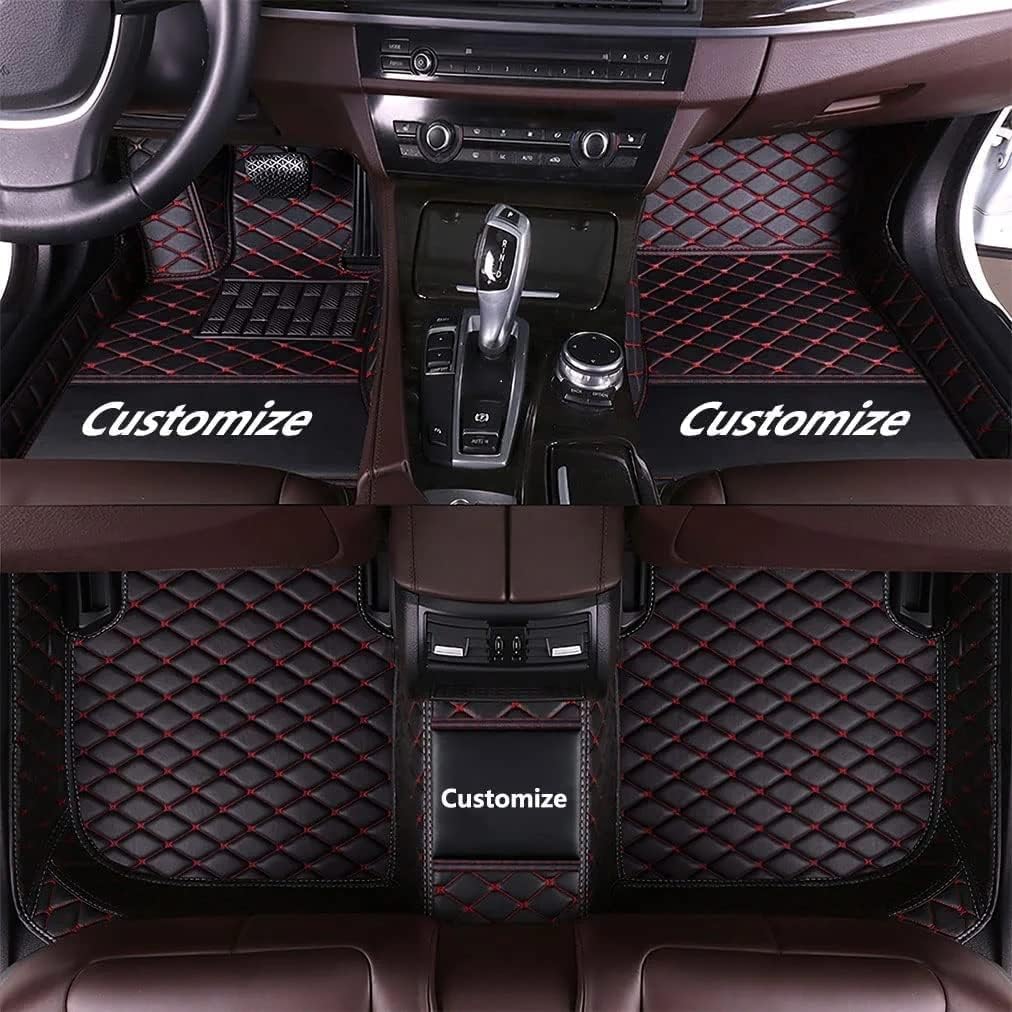 Alfombrillas personalizadas para el piso del automóvil para el 96 % de los modelos de automóviles de lujo, impermeables, antideslizantes, cobertura