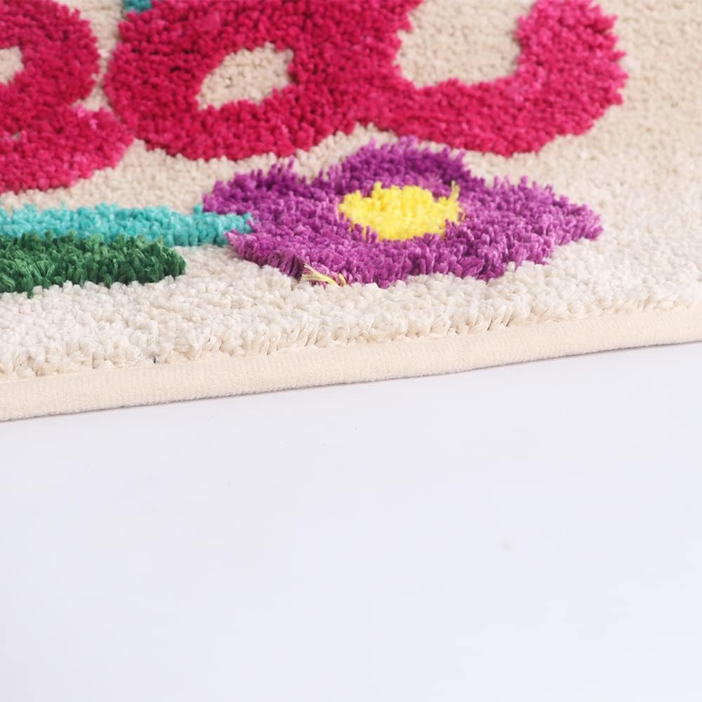 Zeeinx Alfombra de baño con texto en inglés Get Naked, bonita alfombra de baño de microfibra antideslizante, divertida decoración de baño, lavable a
