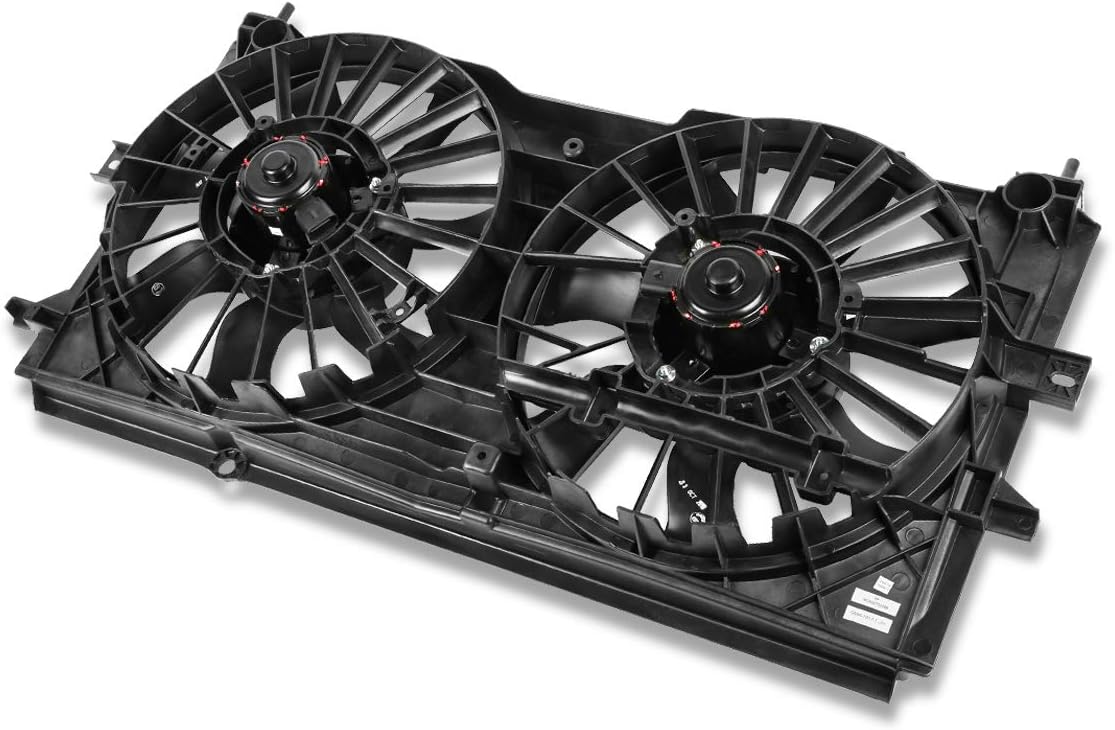 GM3115122 Conjunto de ventilador de refrigeración de radiador estilo OE compatible con Chevy Monte Carlo Impala 3.4L 3.8L 00-03