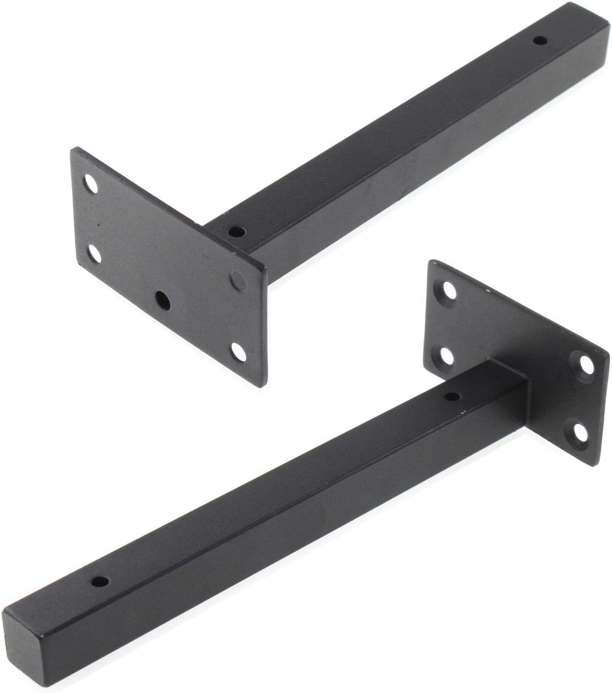Soportes de estante resistentes, soportes flotantes para estantes, estantes decorativos montados en la pared, soporte para colgar en la pared con