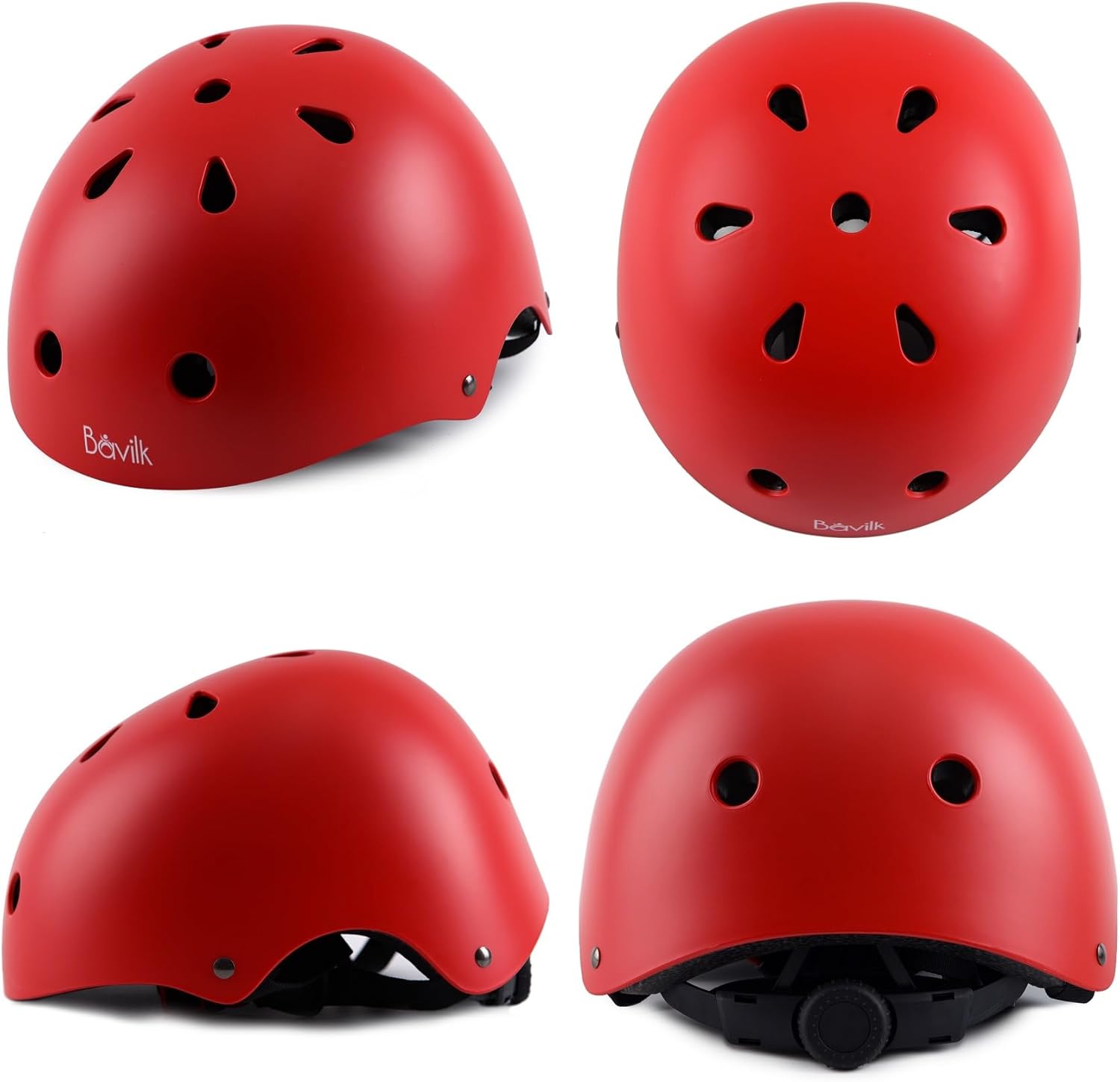 Casco de bicicleta para niños y niñas, casco multideportivo para monopatín, patinaje en línea, patinaje en línea, monopatín, 3 tamaños