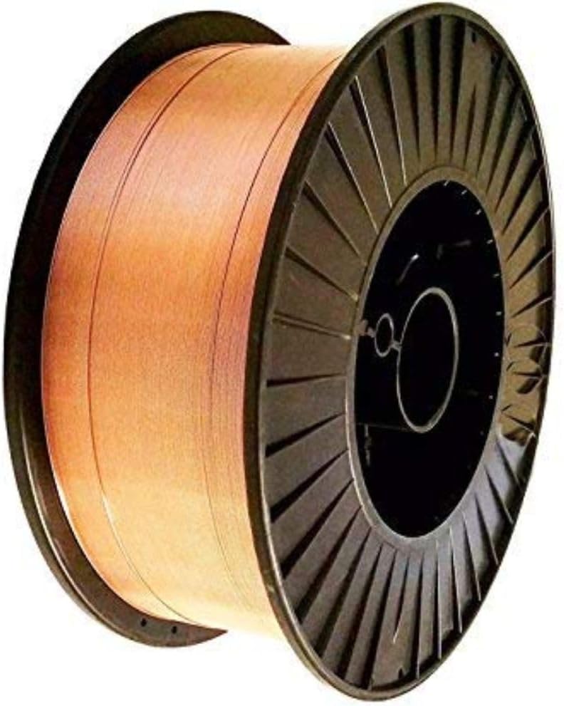 Alambre de soldadura Mig ER70S-6 .030 .035 .045 en carrete de 33 libras y 44 libras menos pedido de palet (bobina de 0.045 pulgadas x 44 libras, 528
