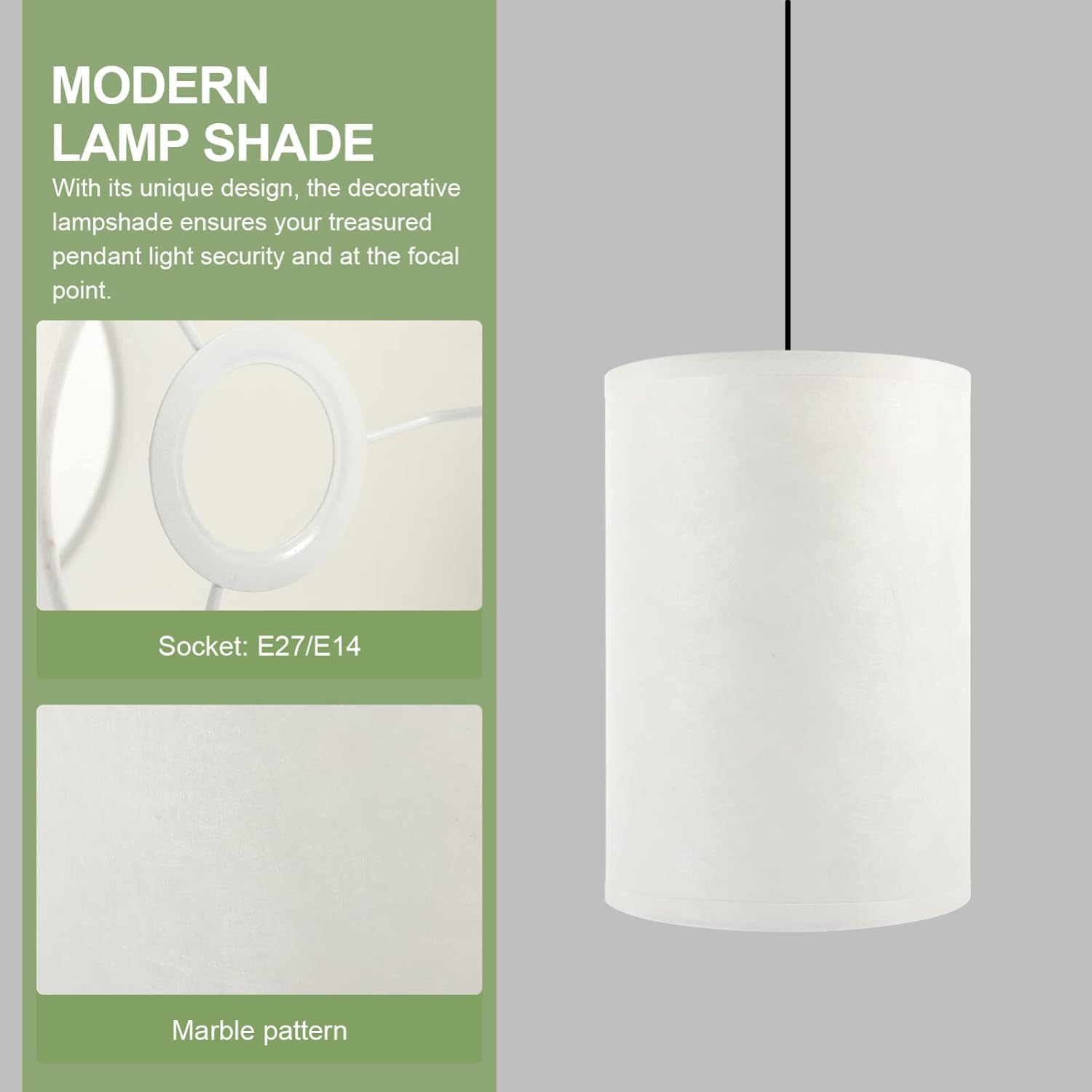 Housoutil Máscara de seguridad rectangular blanca de metal con pantalla de lámpara