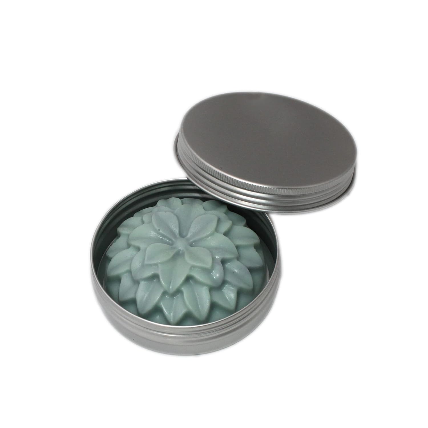 X-Haibei Contenedor de 2 latas para loción, barra de jabón, cera para el cabello, humectantes para la piel, champú sólido, barras de acondicionador