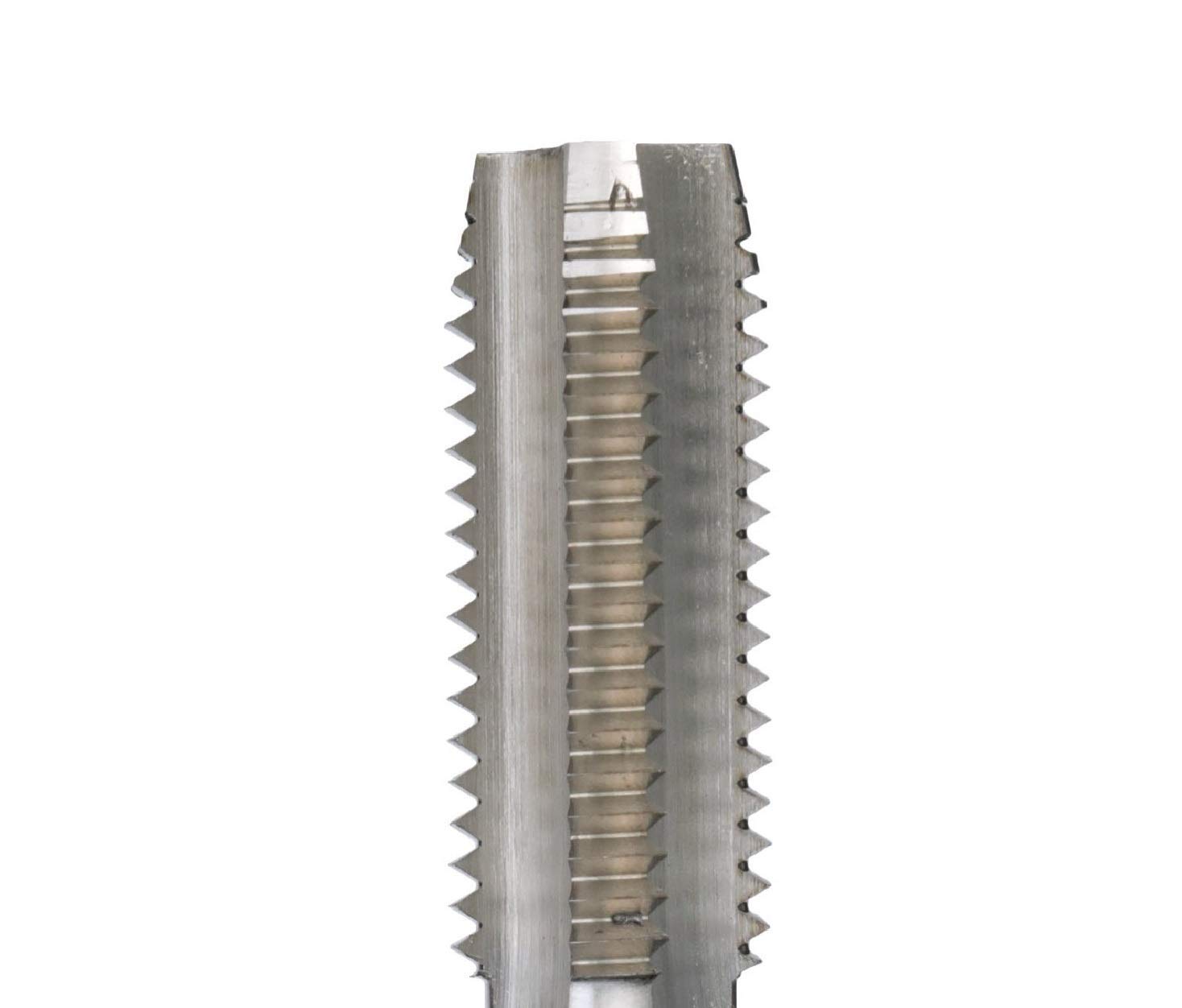 Drill America serie TA macho de roscar manual de acero de alta velocidad (#0-80 – 1-12″, m3 – m24, ajuste, conecte, llegue hasta el fondo y
