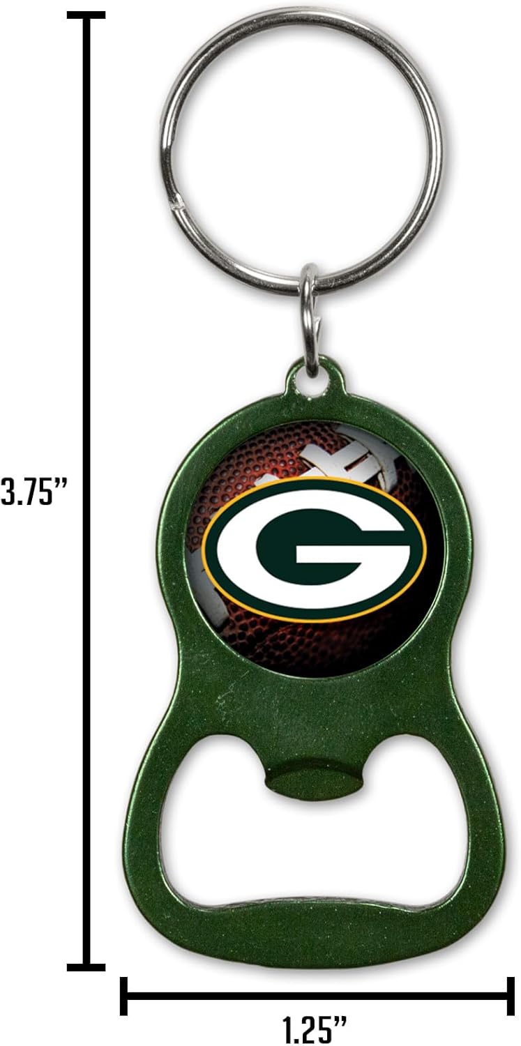 Rico Industries NCAA unisex-adult Bottle Opener Colored Keychain