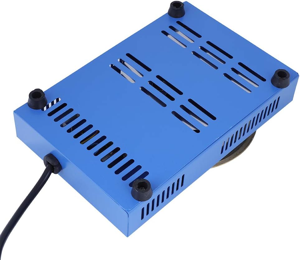 300W 3.937 in Ollas de soldadura libre Equipo de soldadura soldadura Olla Soldadura Desoldadura Placa de baño 392.0-842.0 F (110 V enchufe de EE.
