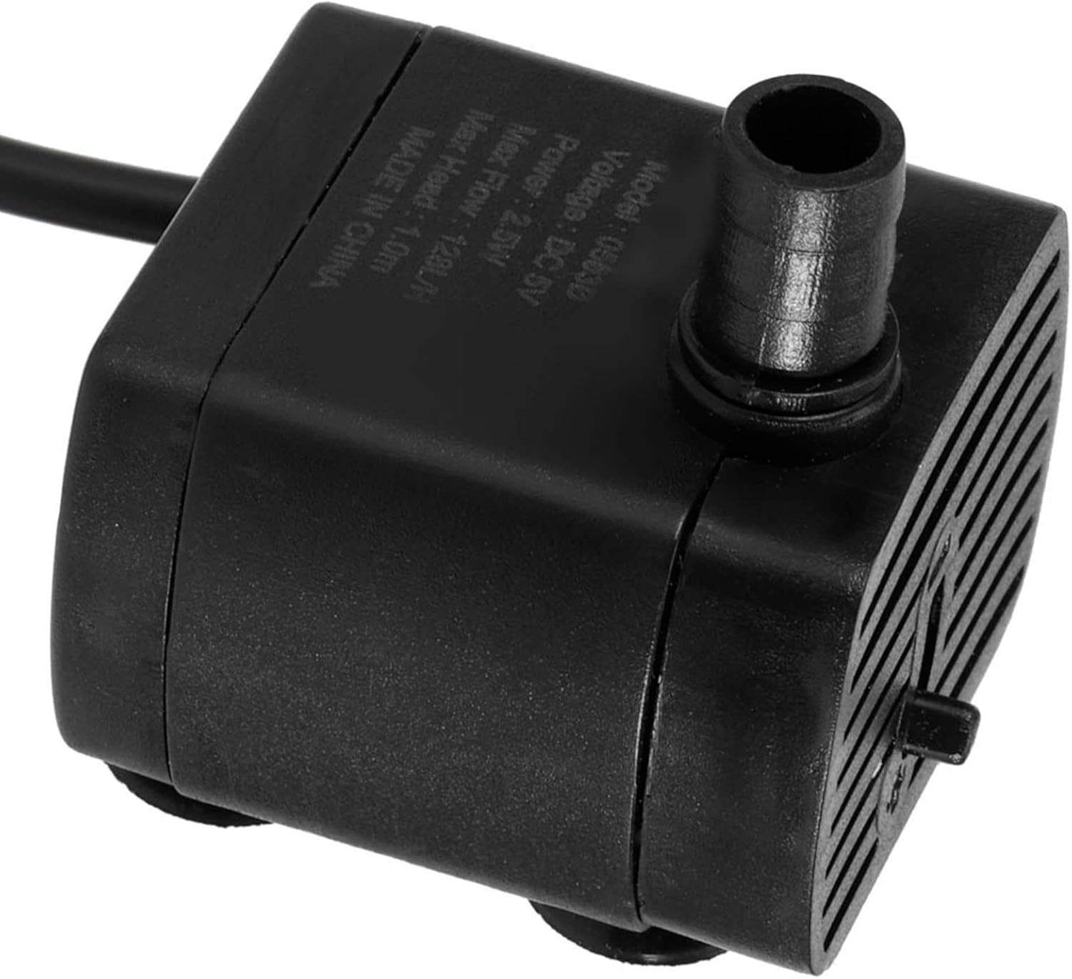Fydun Cable de bomba de agua de paisaje de micro fuente de interior hidropónico de 5 V para peces de estanque para hombres y mujeres