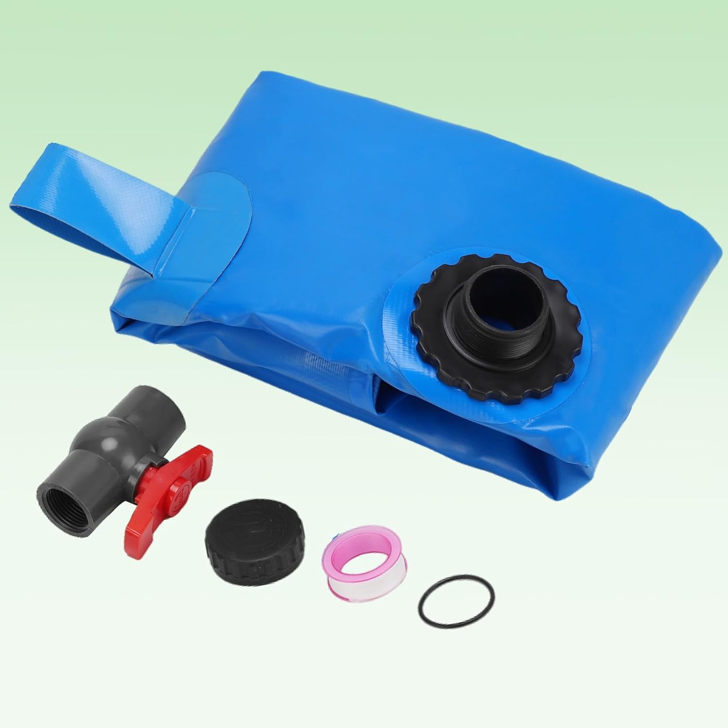 Vejiga de almacenamiento de agua de gran capacidad – Tanques de vejiga de agua plegables Bolsa de agua suave portátil para agua de lluvia Contenedor
