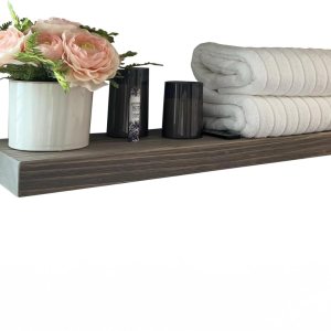 joelsantiques – Estante rústico y contemporáneo con soportes, pino macizo, hecho a mano en Estados Unidos, 2pulgadas de grosor x 8pulgadas de joelsantiques – Estante rústico y contemporáneo con soportes, pino macizo, hecho a mano en Estados Unidos, 2pulgadas de grosor x 8pulgadas de